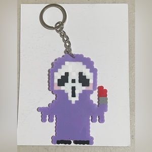 Perler Bead Keychain